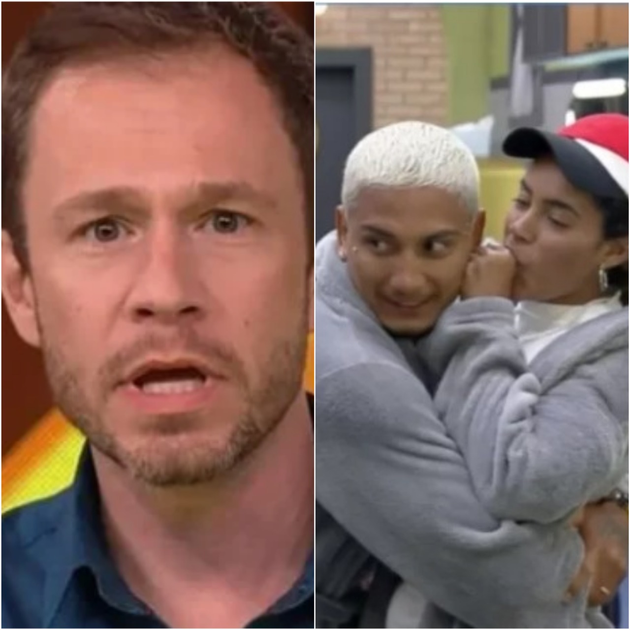 Tiago Leifert comenta críticas a Dynho e Sthe: 'um dia vai acontecer uma tragédia'