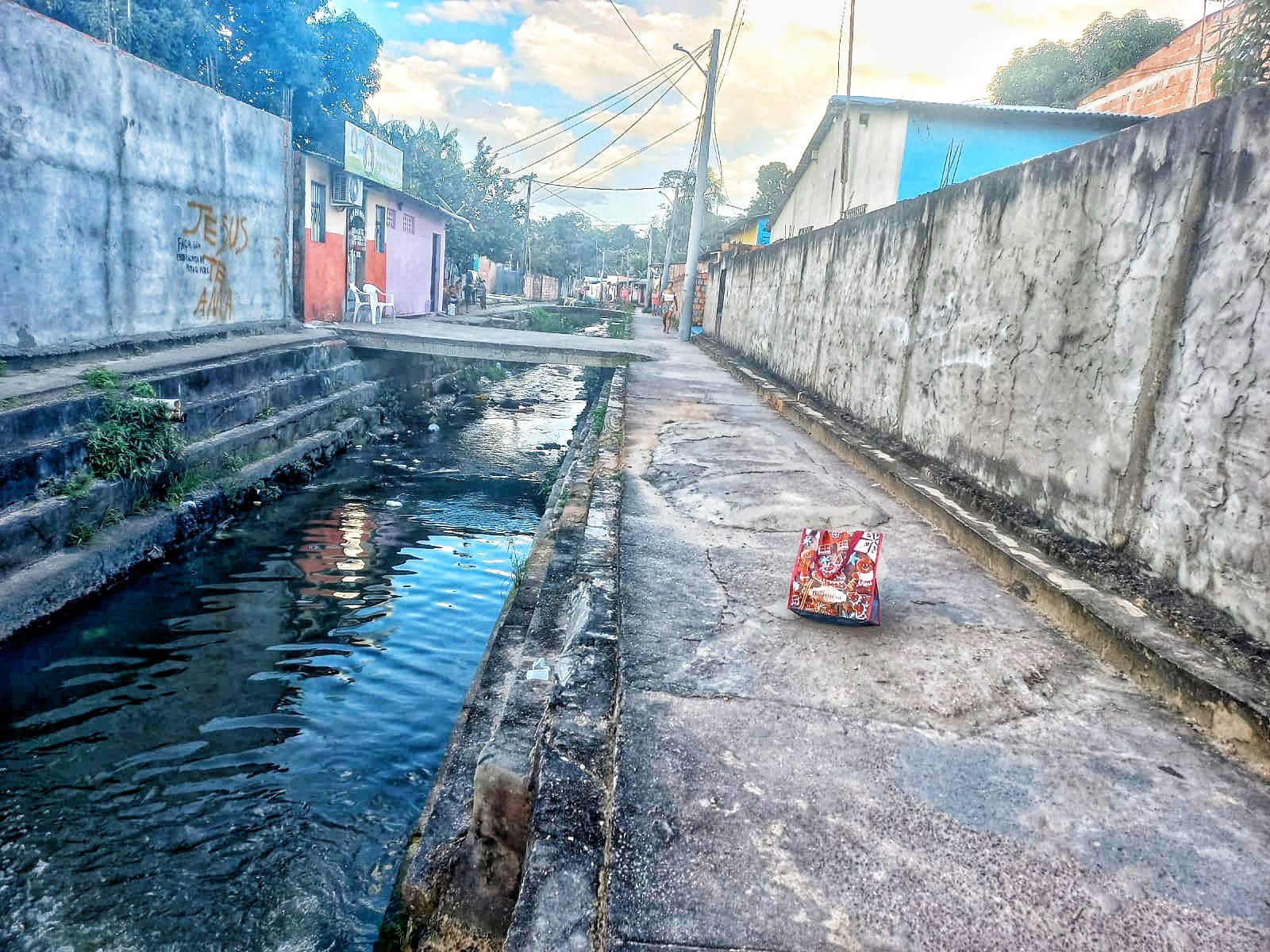 Com orelhas cortadas, cabeça é jogada em rip-rap de Manaus