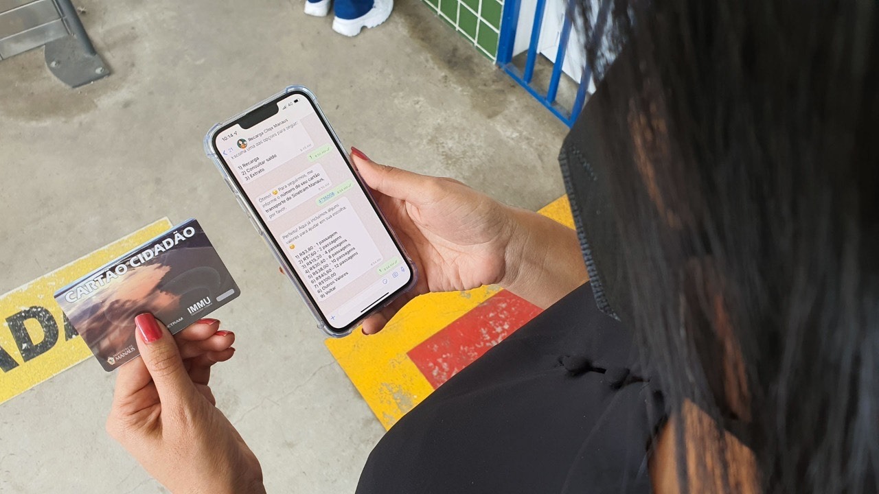 Recarga do cartão Passa Fácil poderá ser feita via PIX em Manaus; saiba como