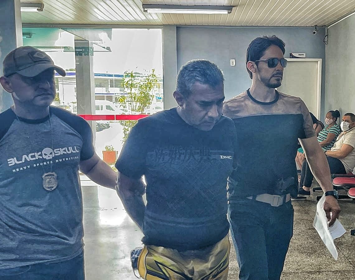 Com ódio de rival, homem mata irmão do inimigo com vários tiros e vai preso em Manaus