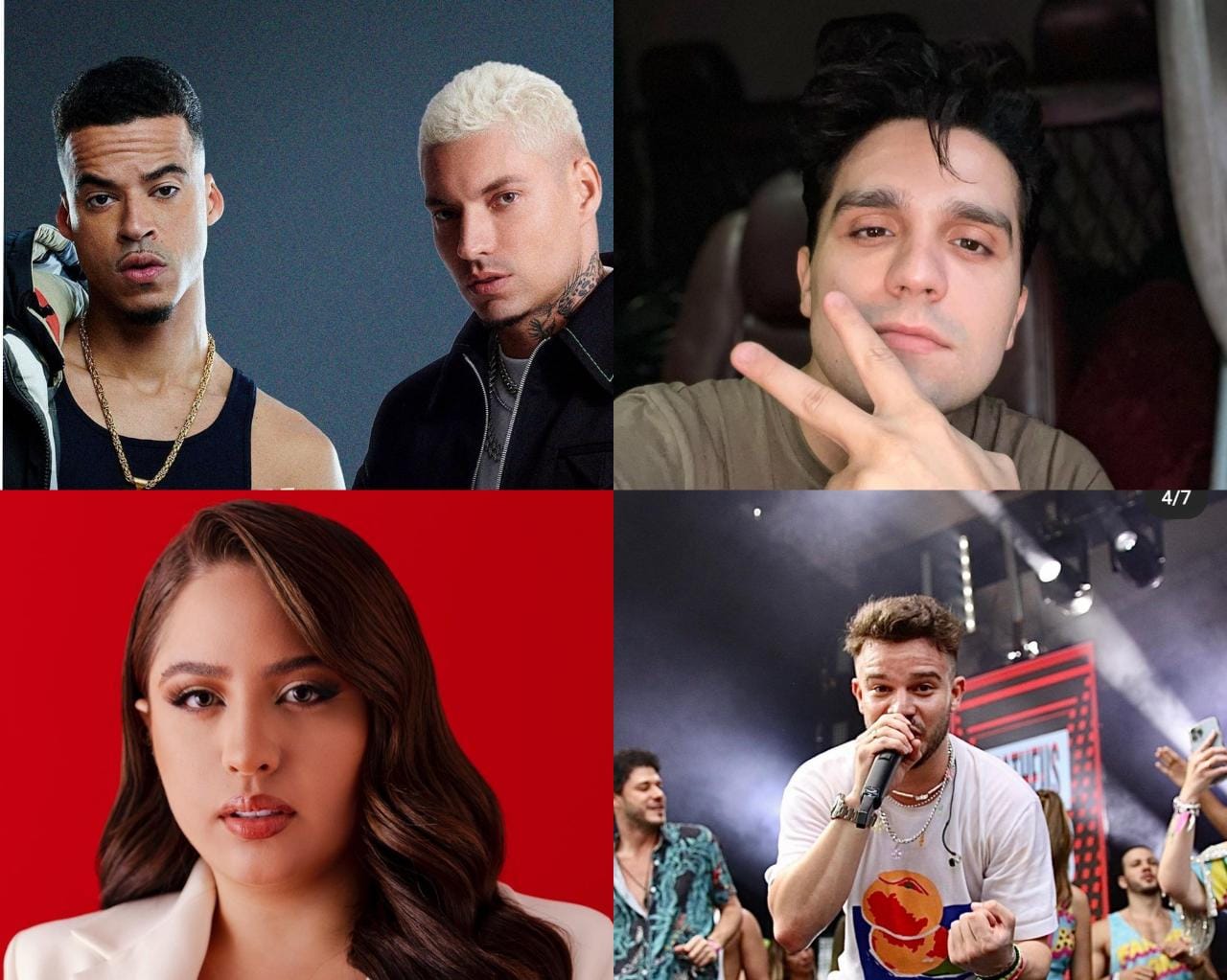 BBB22: Festa de hoje terá Luan Santana, L7nnon, Filipe Ret, Matheus Fernandes e Mari Fernandez