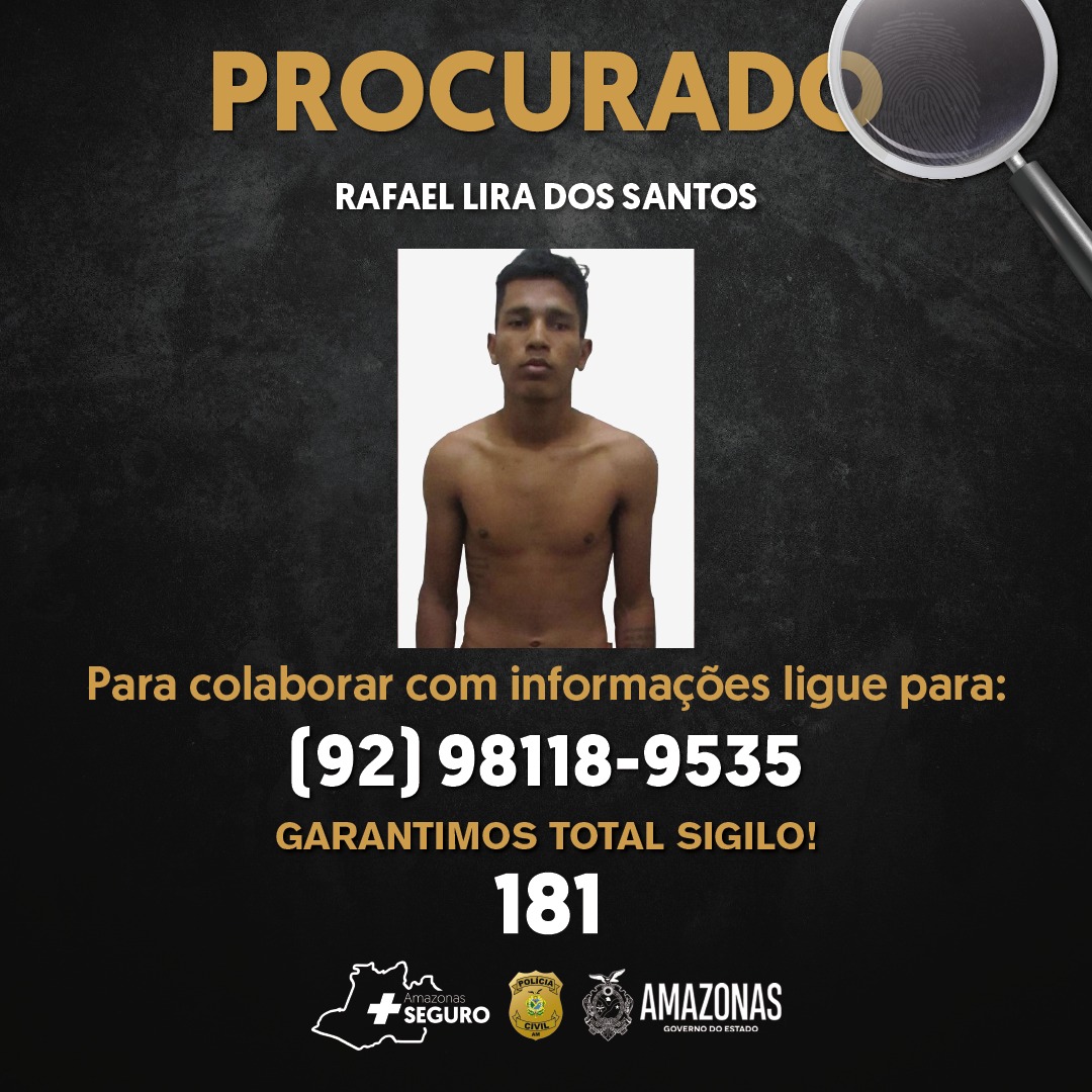 Polícia divulga imagem de assassino de gari em Manaus e avisa: 'Melhor se entregar'