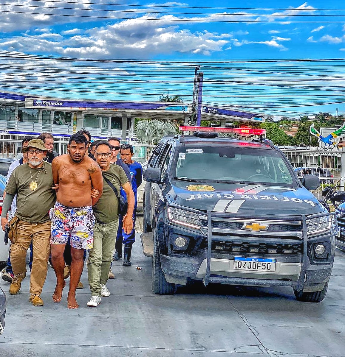 Suspeito de matar gari no Japiim é preso; Vídeo