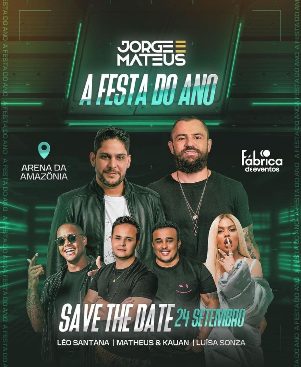Luísa Sonza, Mateus e Kauan, Léo Santana e Jorge e Matheus agitam 'Festa do Ano' em Manaus