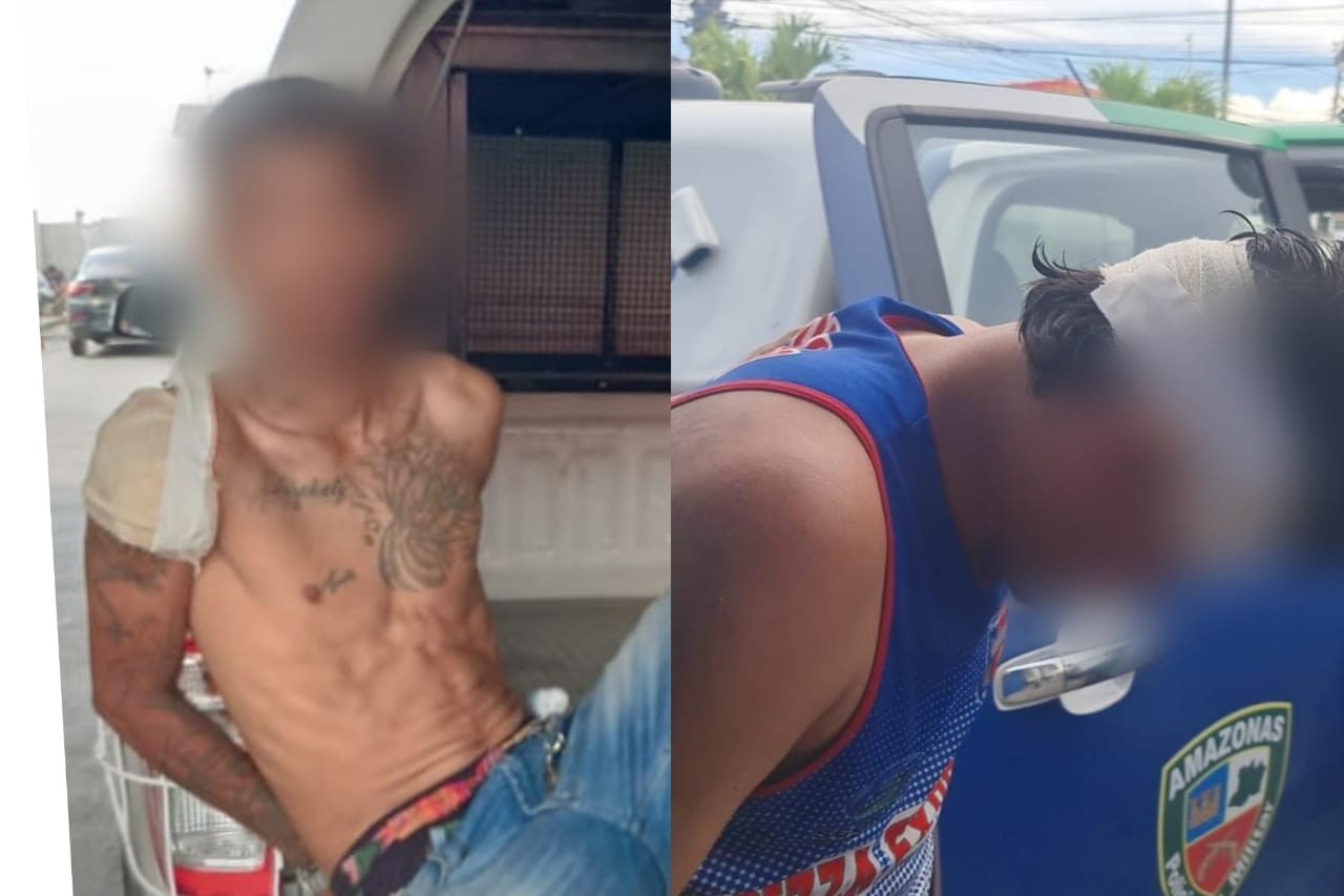 Dupla é presa após roubar motocicleta e veículo ser rastreado pela vítima em Manaus 
