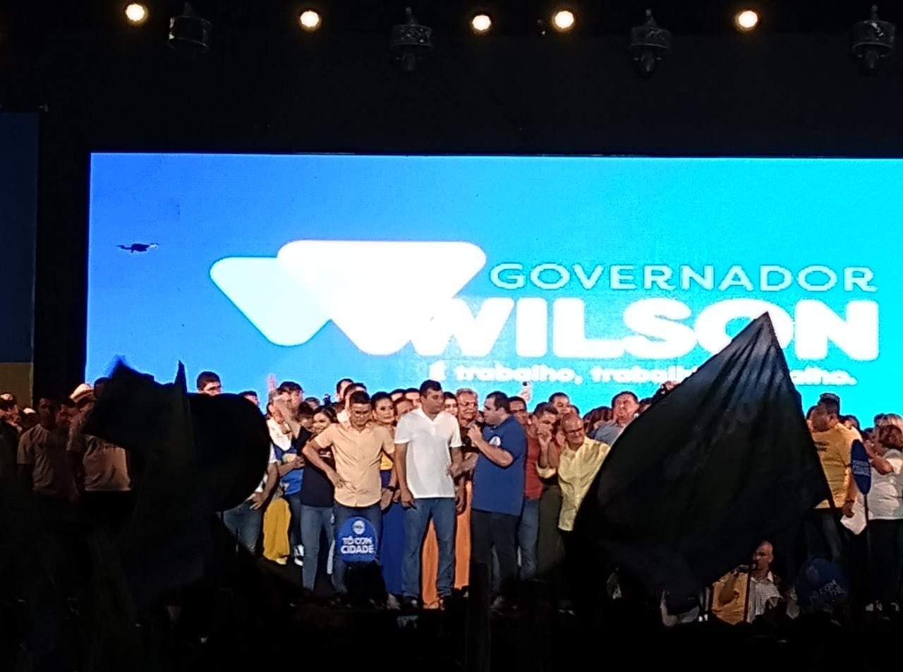 Em convenção lotada, UB oficializa Wilson Lima candidato à reeleição ao Governo do Amazonas