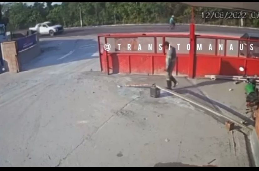 Vídeo mostra momento do acidente que matou ciclista a caminho do trabalho em Manaus