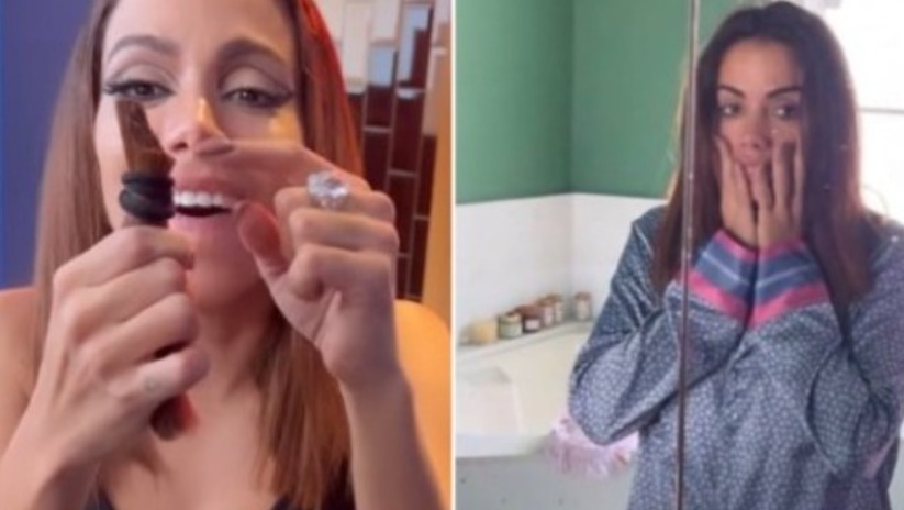 Bêbada, Anitta corta cabelo com Gkay e se desespera ao acordar e ver resultado