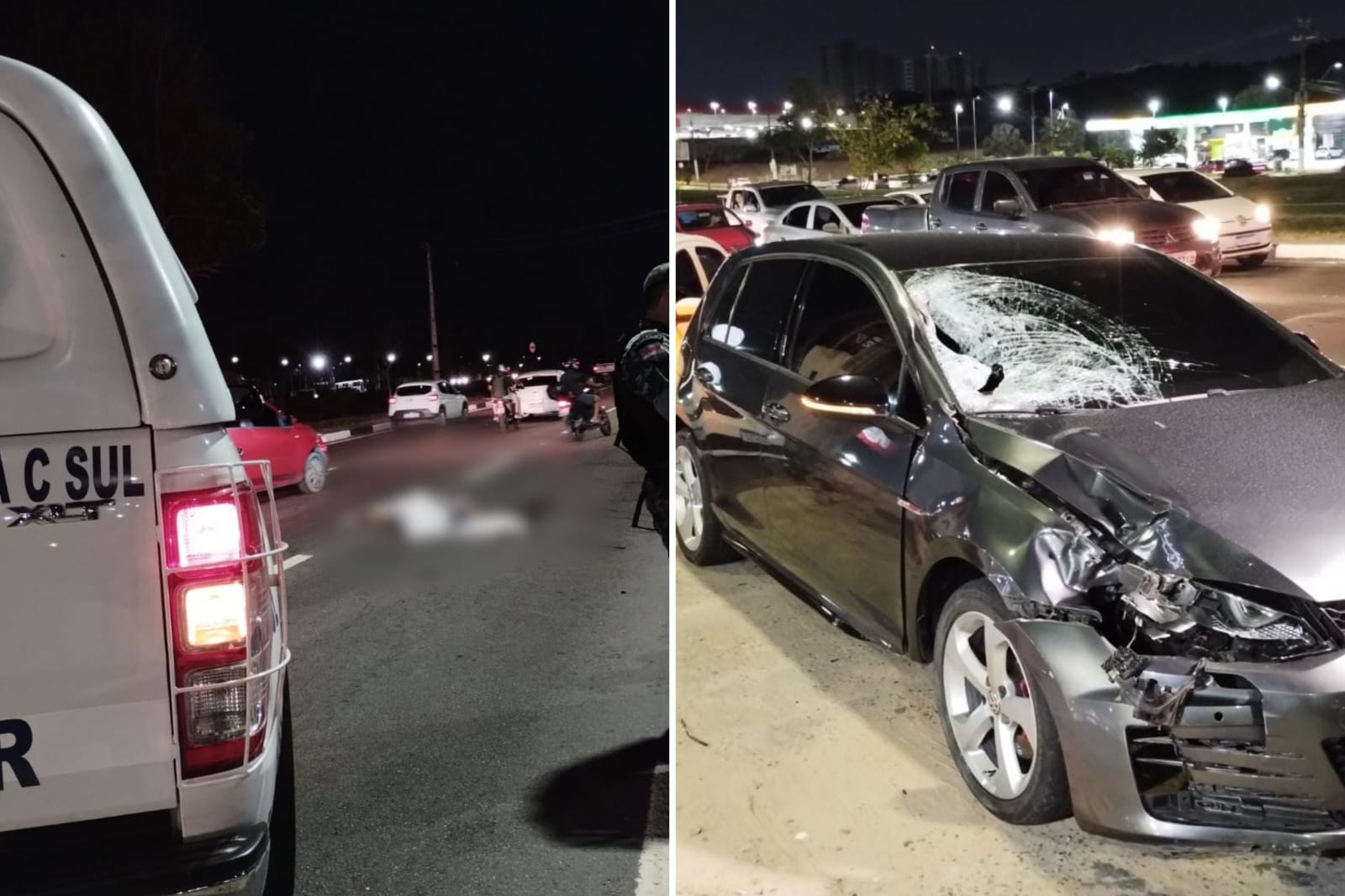 Venezuelano morre atropelado a caminho de supermercado na Avenida das Torres