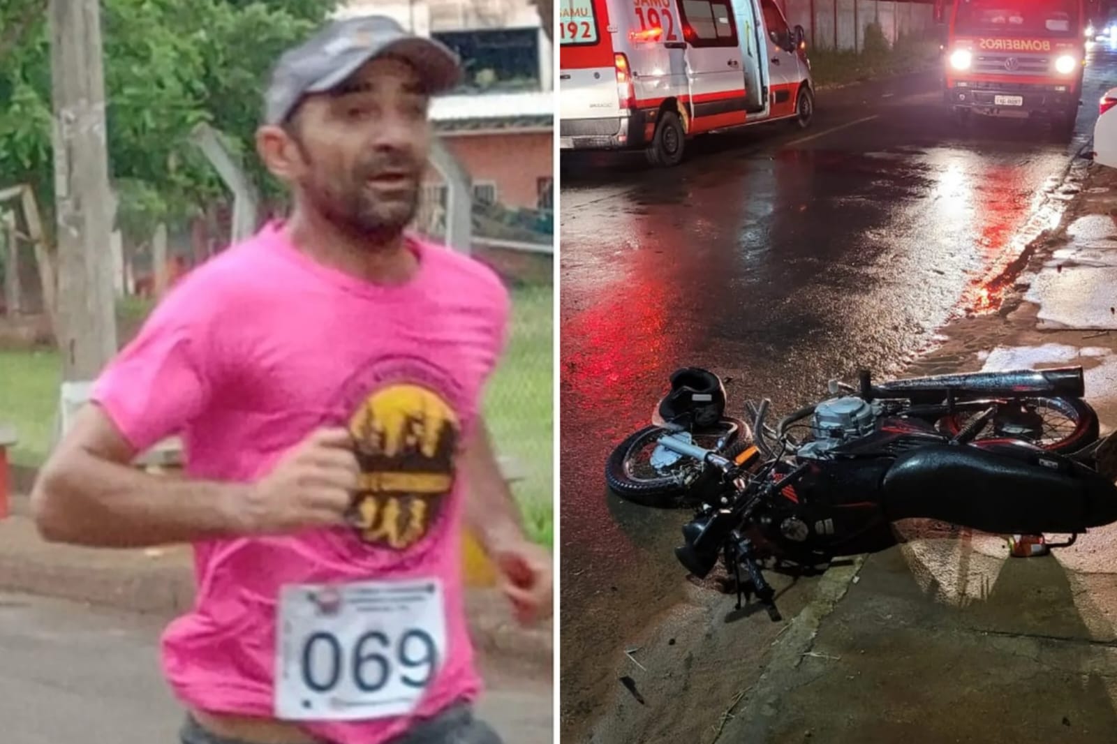 Maratonista chega em 2º lugar em corrida e horas depois perde a perna em acidente