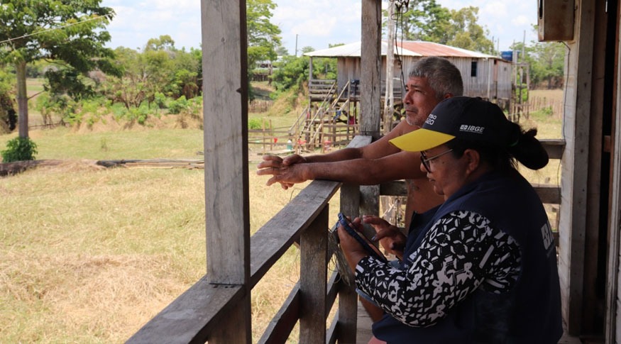 IBGE aponta que 33,7% da população já recenseada no Amazonas vive em ocupações irregulares