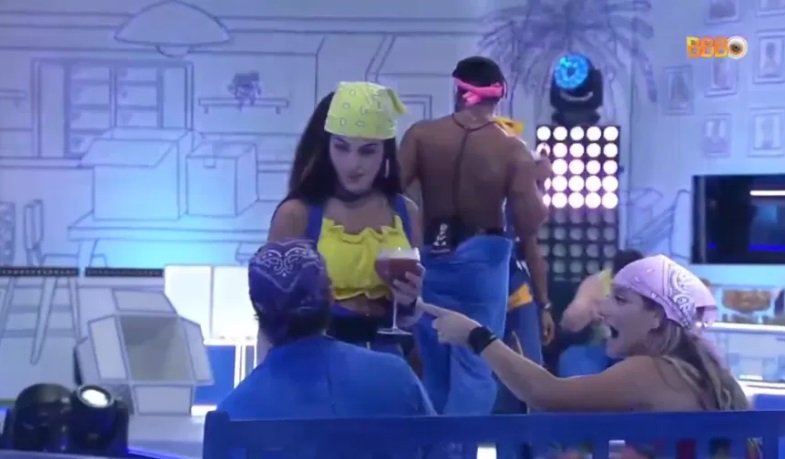 Vídeo: Gabriel se irrita com Larissa após sister impedir conversa dele com Bruna: 'você é mãe dela?'