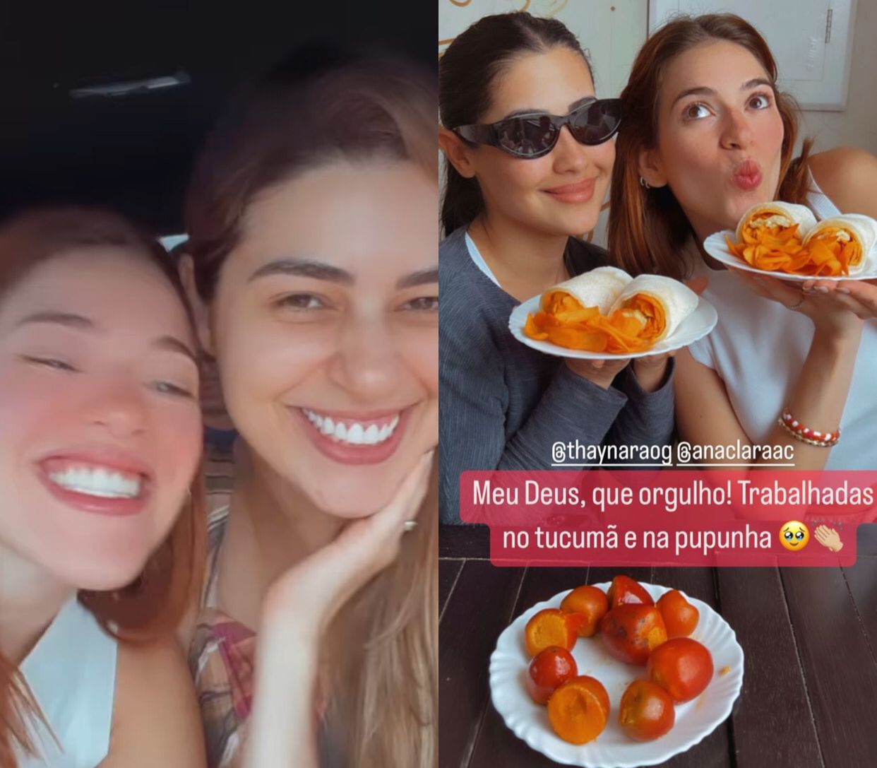 Ana Clara e Thaynara OG chegam a Manaus para aniversário da filha de Vivian Amorim