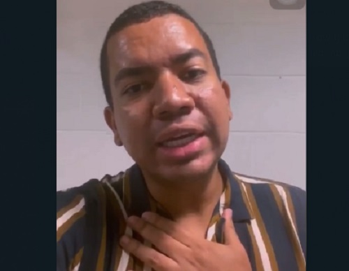 Vídeo: Bruno Gaga manda recado em primeira aparição após desistir do BBB23