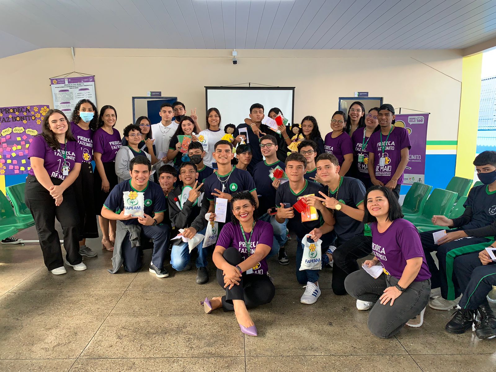 “PRODECA FAZ BONITO” realiza oficinas de combate à exploração sexual de crianças e adolescentes em Manaus