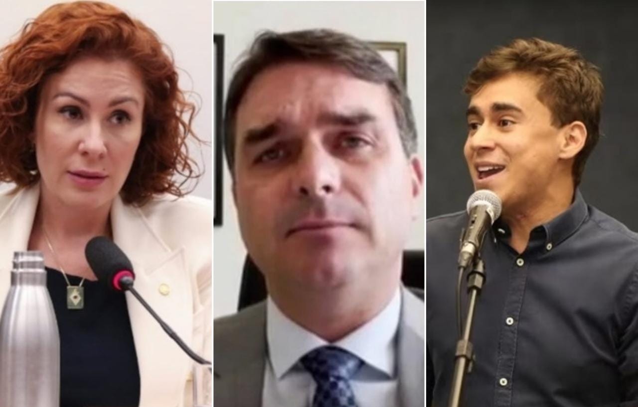 Nikolas Ferreira, Carla Zambelli, Eduardo e Flávio Bolsonaro são multados por fake news contra Lula
