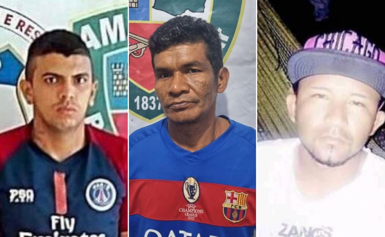 Trio que matou homem a pauladas em 'tribunal do crime' é procurado no Amazonas