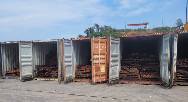 PF doa madeiras apreendidas para população afetada pelas enchentes em Manaus