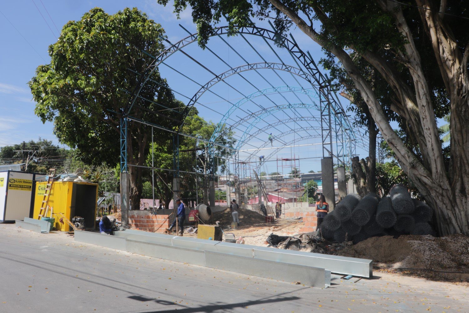 Com complexos esportivos, Praça das Flores é entregue reformada nesta semana em Manaus