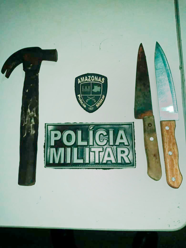 Marido é preso após agredir a esposa com martelada na cabeça no Amazonas