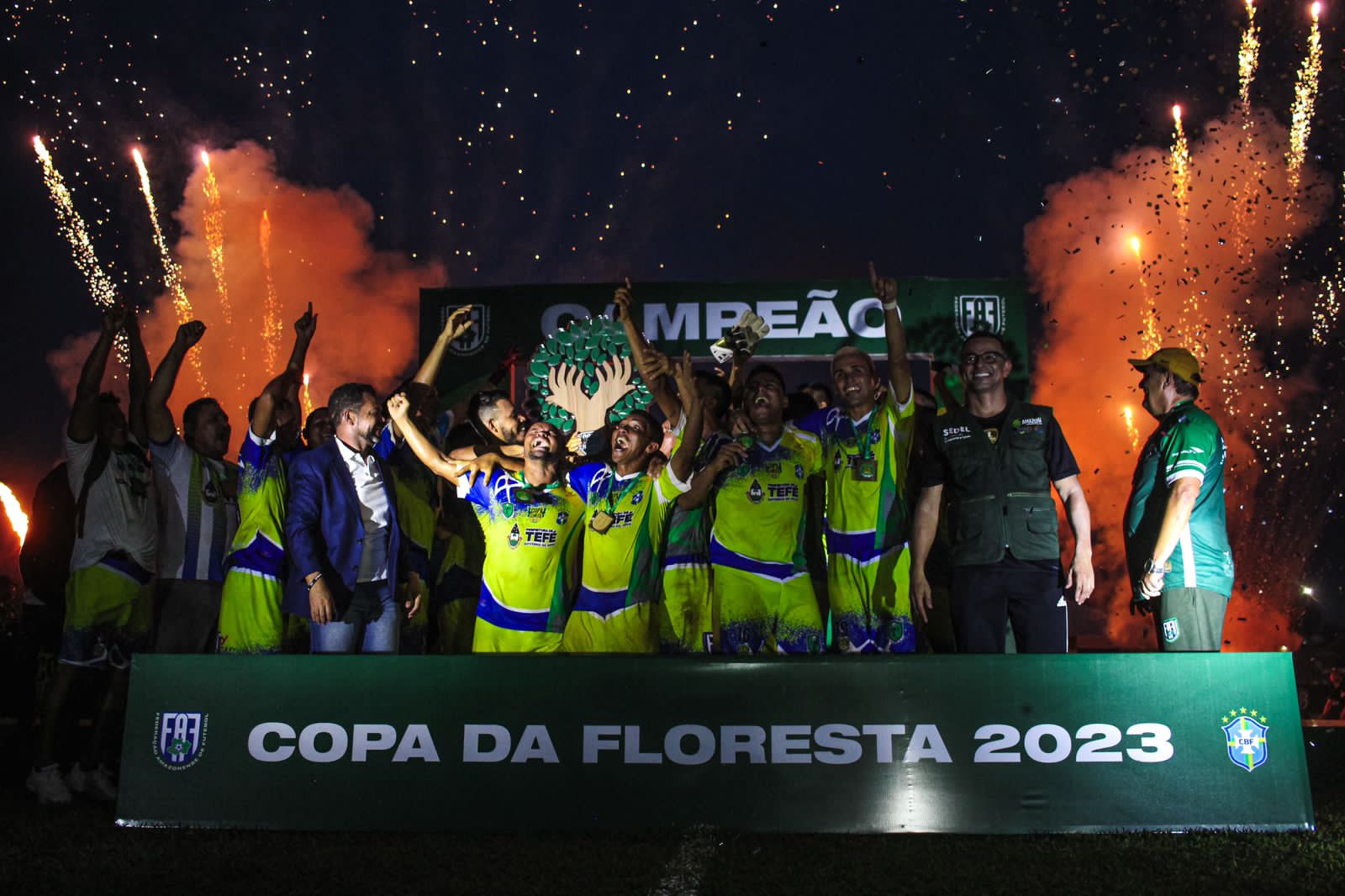 Tefé emplaca 3 a 0 e é campeão da Copa Floresta; próximo é desafio é contra o Amazonas FC