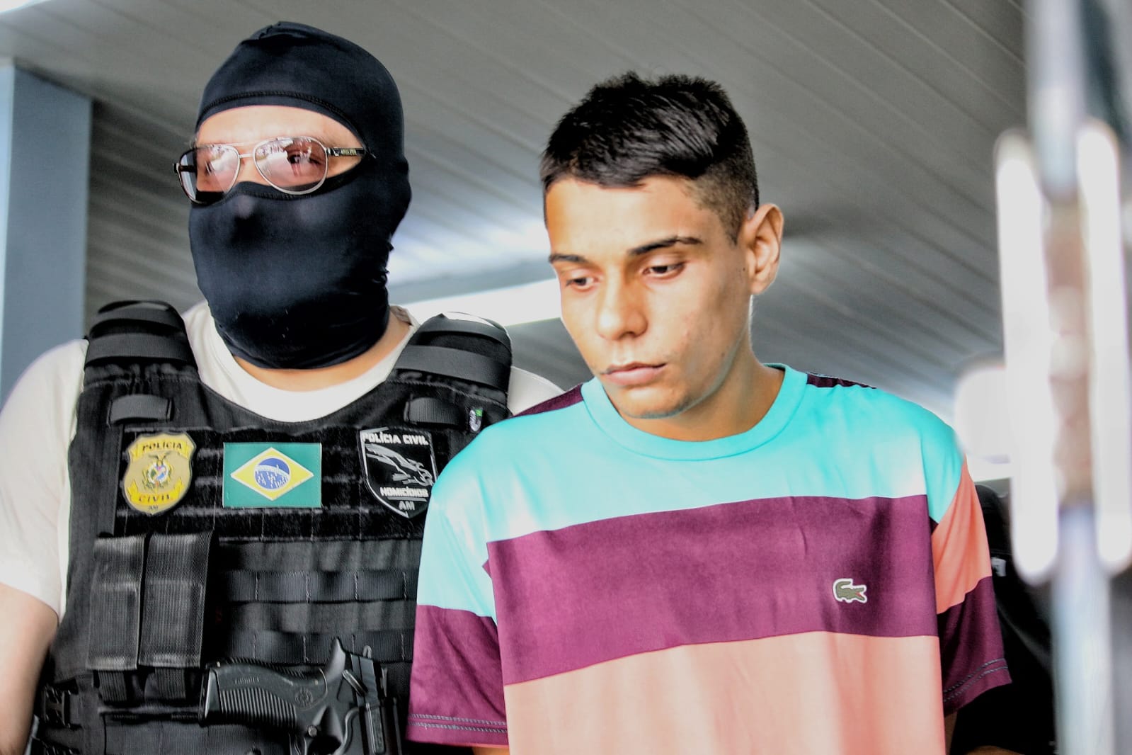 ‘Pimpolho’ é preso suspeito de arrancar cabeça de homem e queimar corpo em Manaus