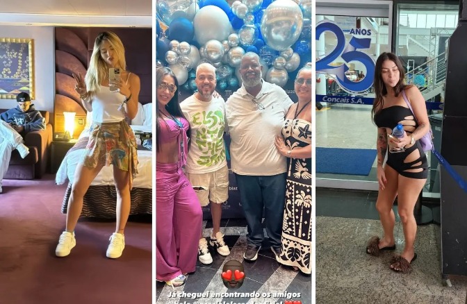 Virgínia, Silvia Abravanel, MC Pipokinha e mais: famosos embarcam no Cruzeiro de Neymar