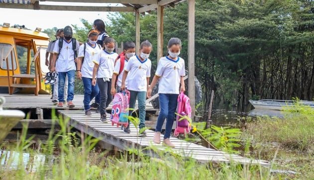 Prefeitura dá início nesta quinta ao ano letivo das escolas da zona ribeirinha de Manaus