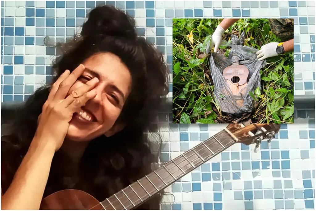 Roupas e violão da artista Julieta Hernández são encontrados em matagal no Amazonas