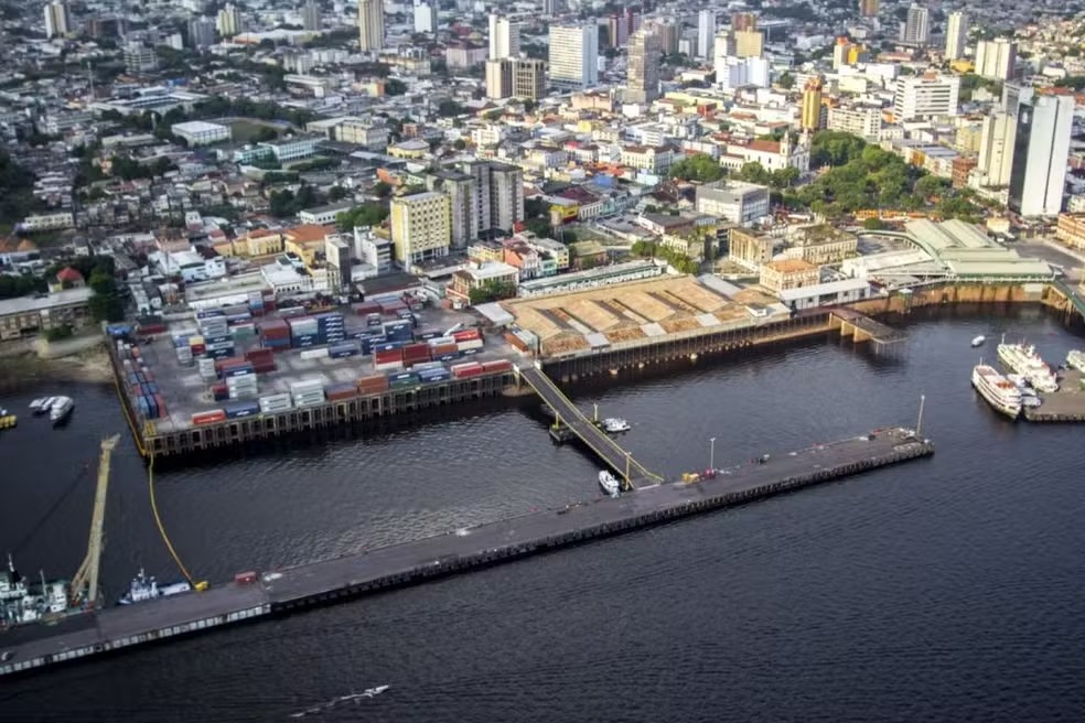 Liberação de cargas no Porto de Manaus é afetada por greve de auditores da Receita