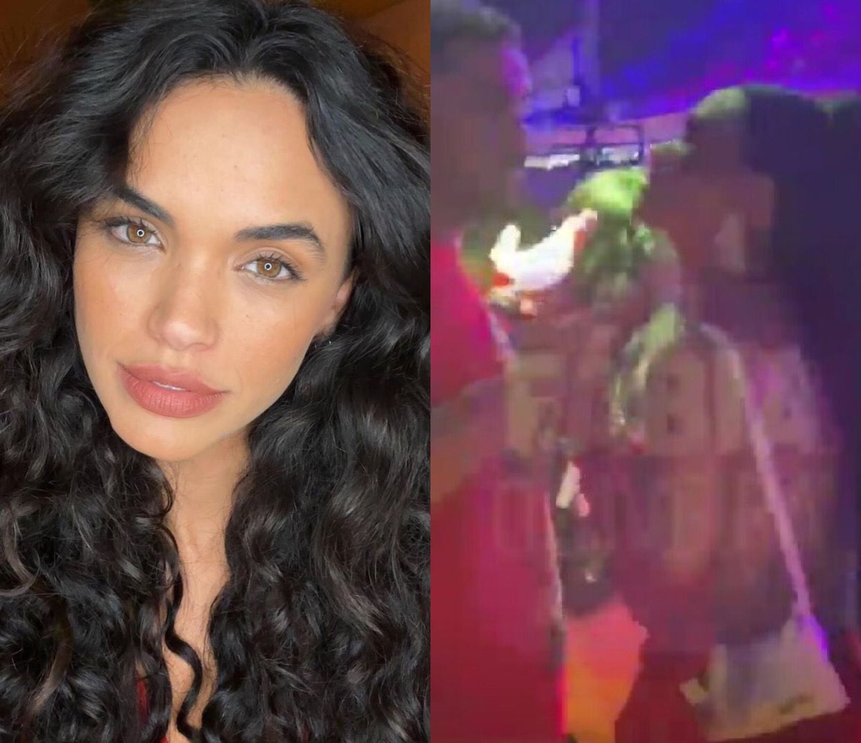 Atriz de Fuzuê bate boca com namorado após desfile na Sapucaí