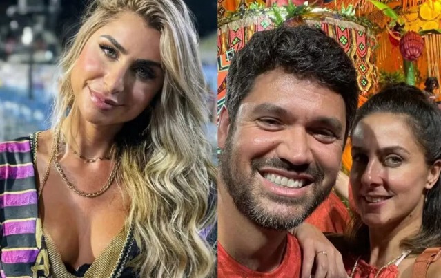 Renata Heilborn teria descoberto traição do marido com Carol Barcellos por carro de aplicativo