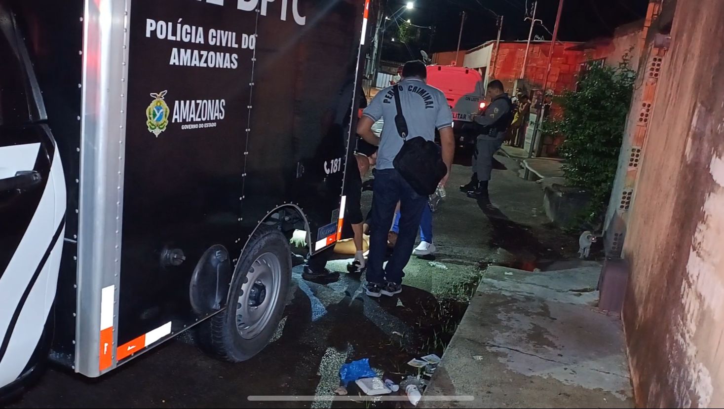 Homem é morto a tiros após carro dar pane em área vermelha de Manaus