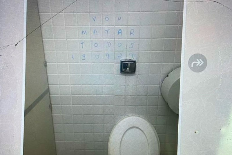 Ameaça de chacina em banheiro da Fametro causa pânico em alunos; veja