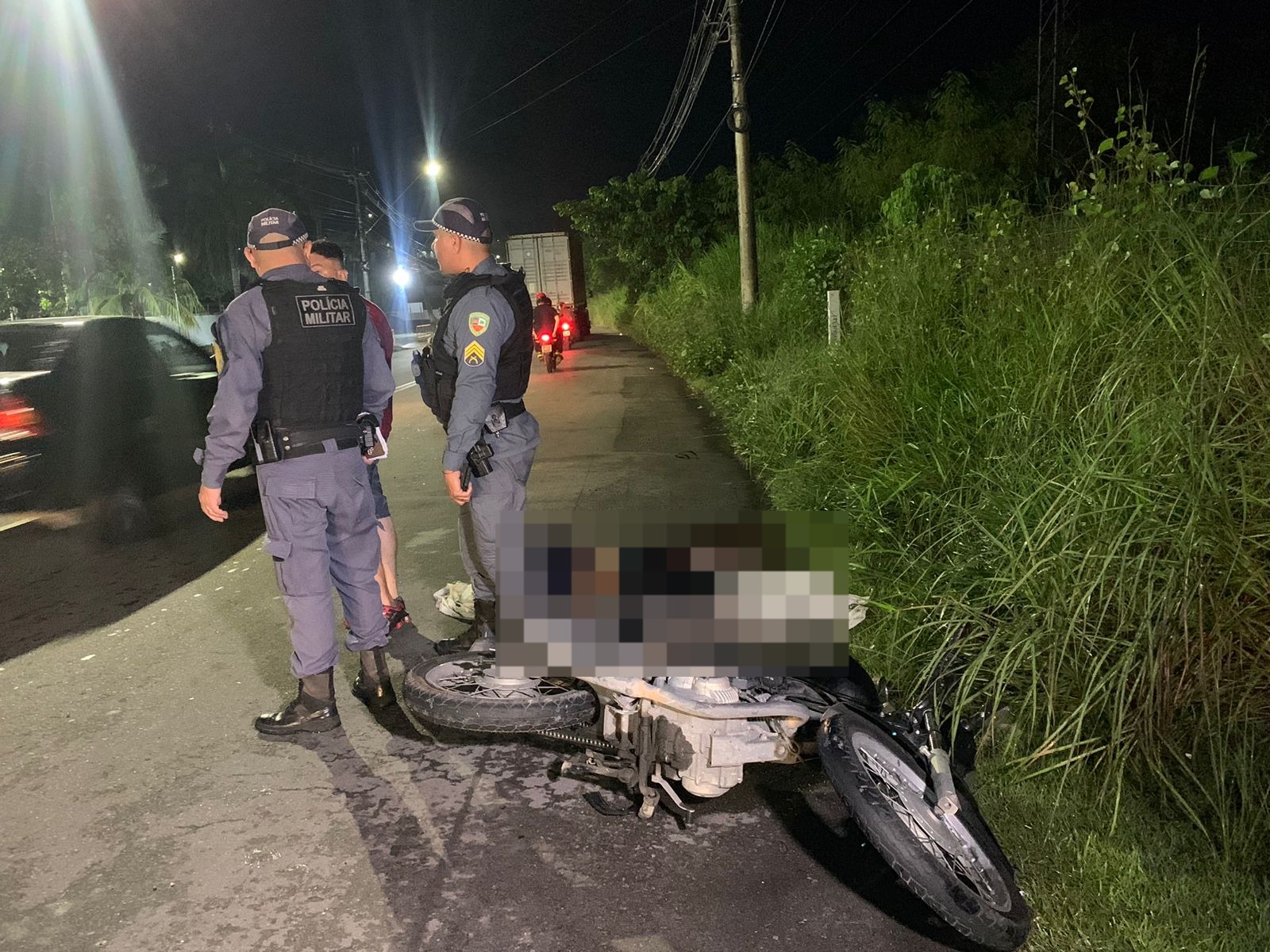 Vigilante morre em acidente ao desviar de buraco e ser atropelado no Distrito Industrial