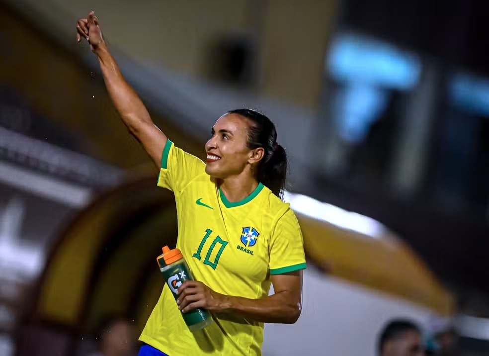 Marta se emociona com Brasil sede na Copa Feminina e pede jogo de abertura no RS