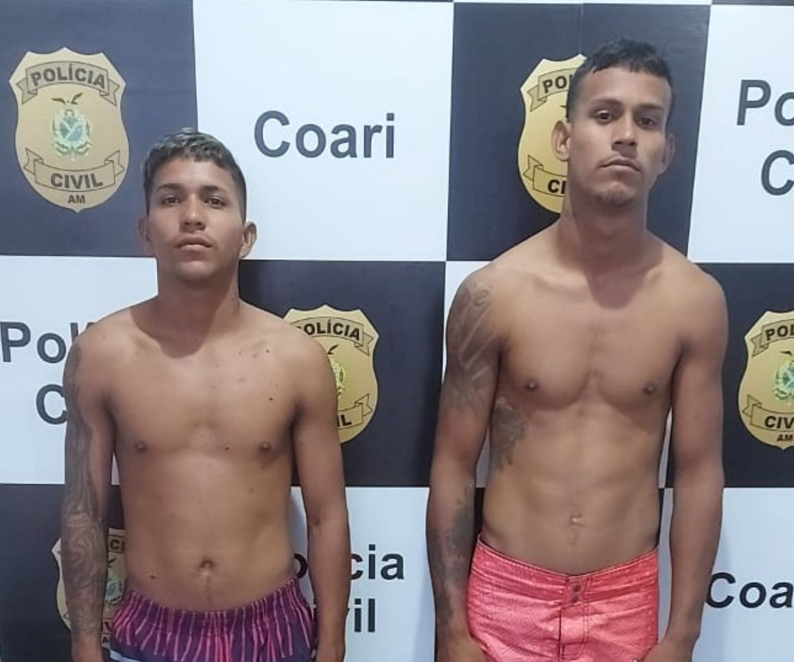 Dupla é presa suspeita de assaltar secretaria no município de Coari