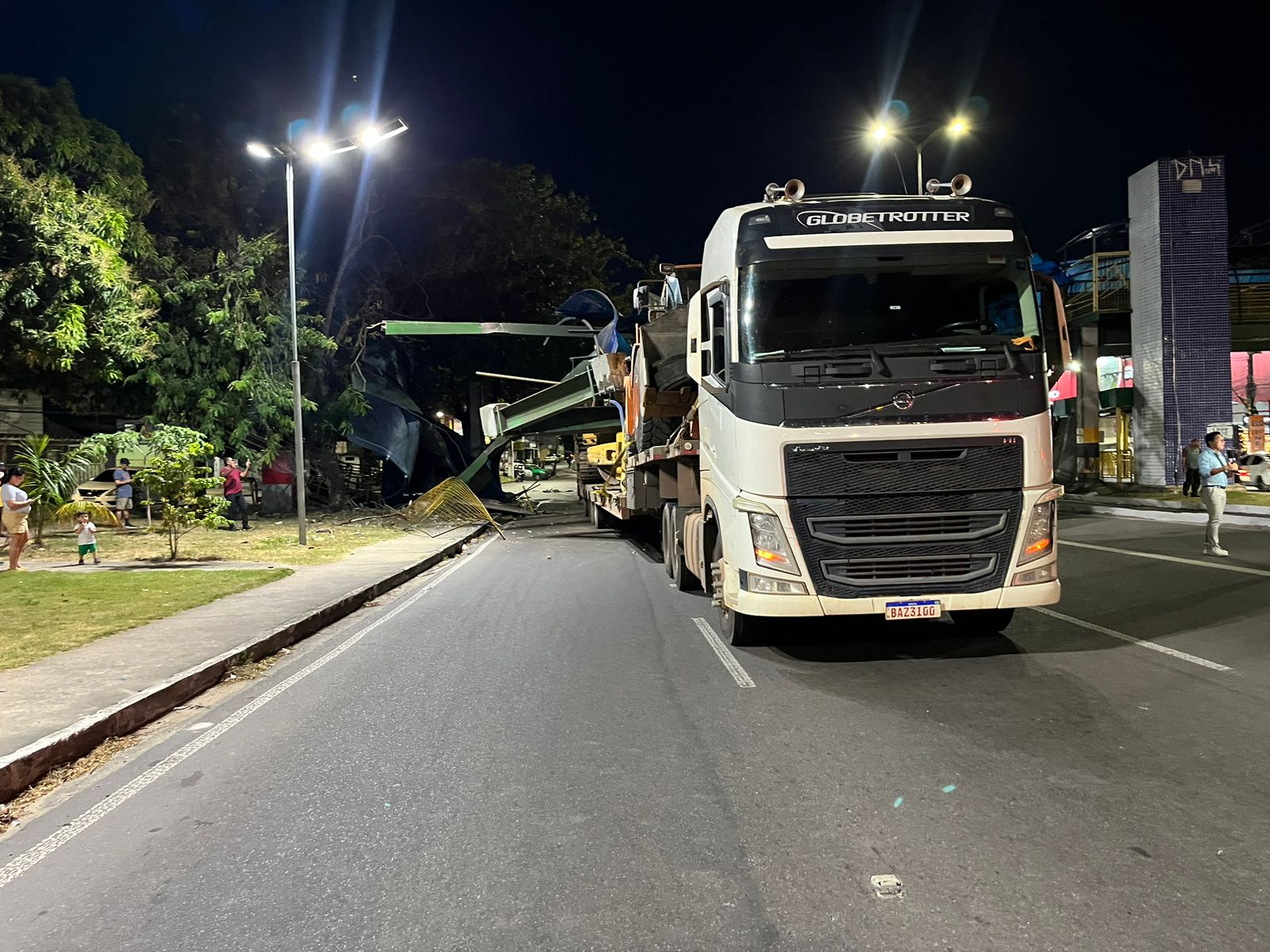 Desvios e terminal provisório: veja medidas tomadas na Torquato Tapajós após acidente