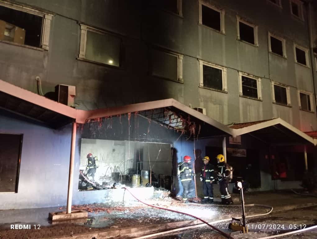 Incêndio atinge reprografia da Universidade Nilton Lins