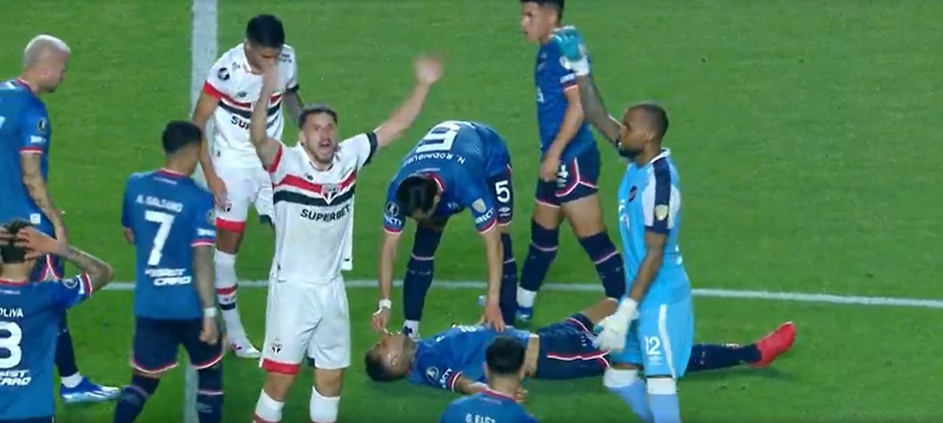 Nacional diz que Izquierdo está sedado e ficará em observação por mais 72 horas