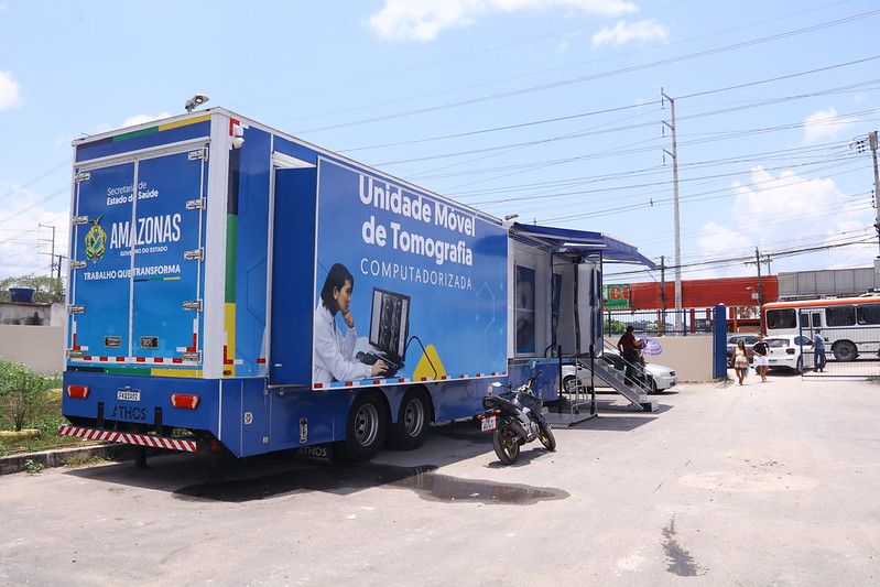 Carretas de Tomografia vão atender nas zonas oeste e sul de Manaus na próxima segunda-feira