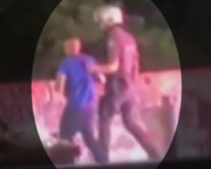 "Policial desequilibrado quase me matou", diz homem jogado da ponte