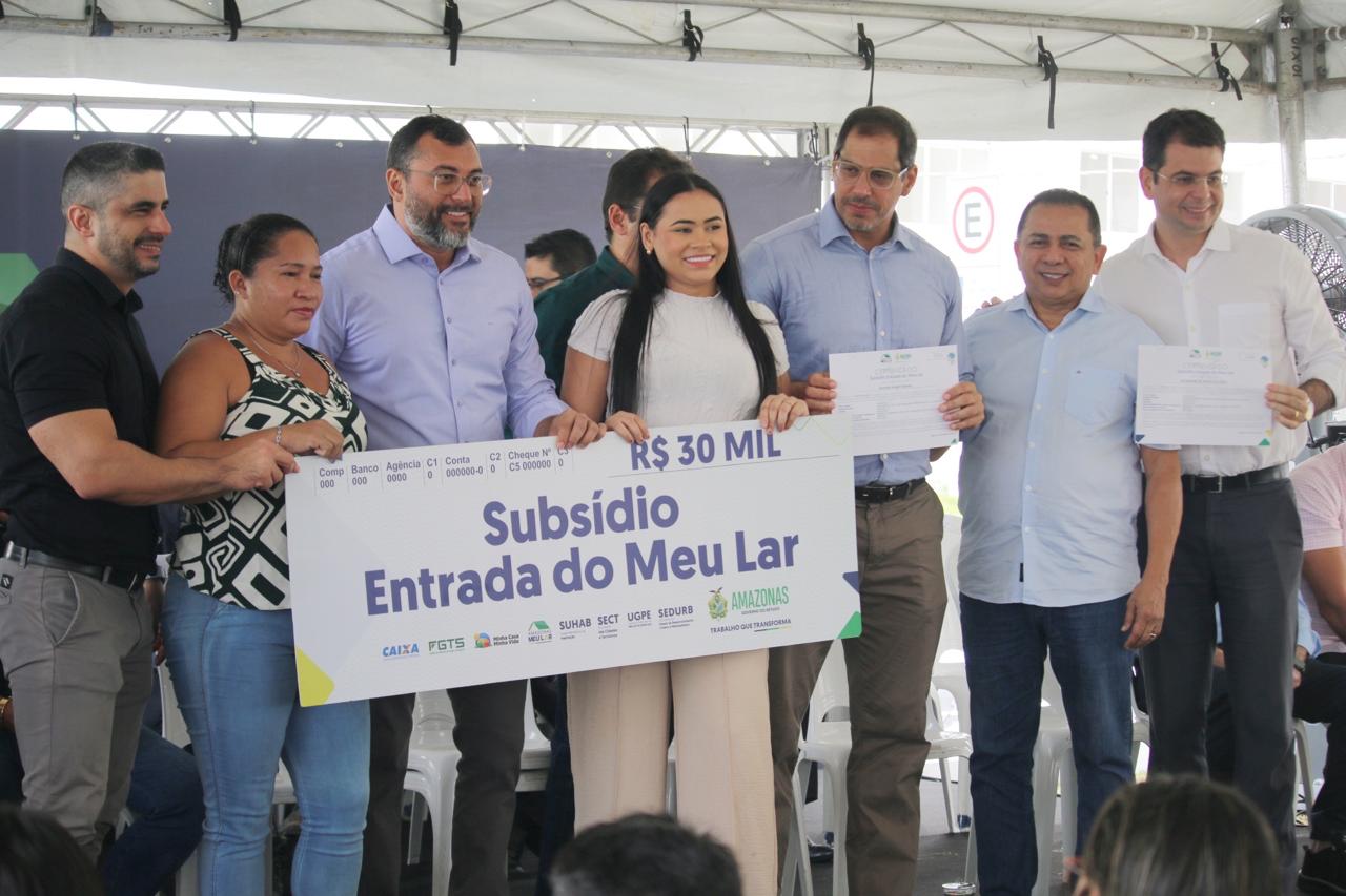 Governo paga novos subsídios para 205 famílias beneficiadas pelo Amazonas Meu Lar