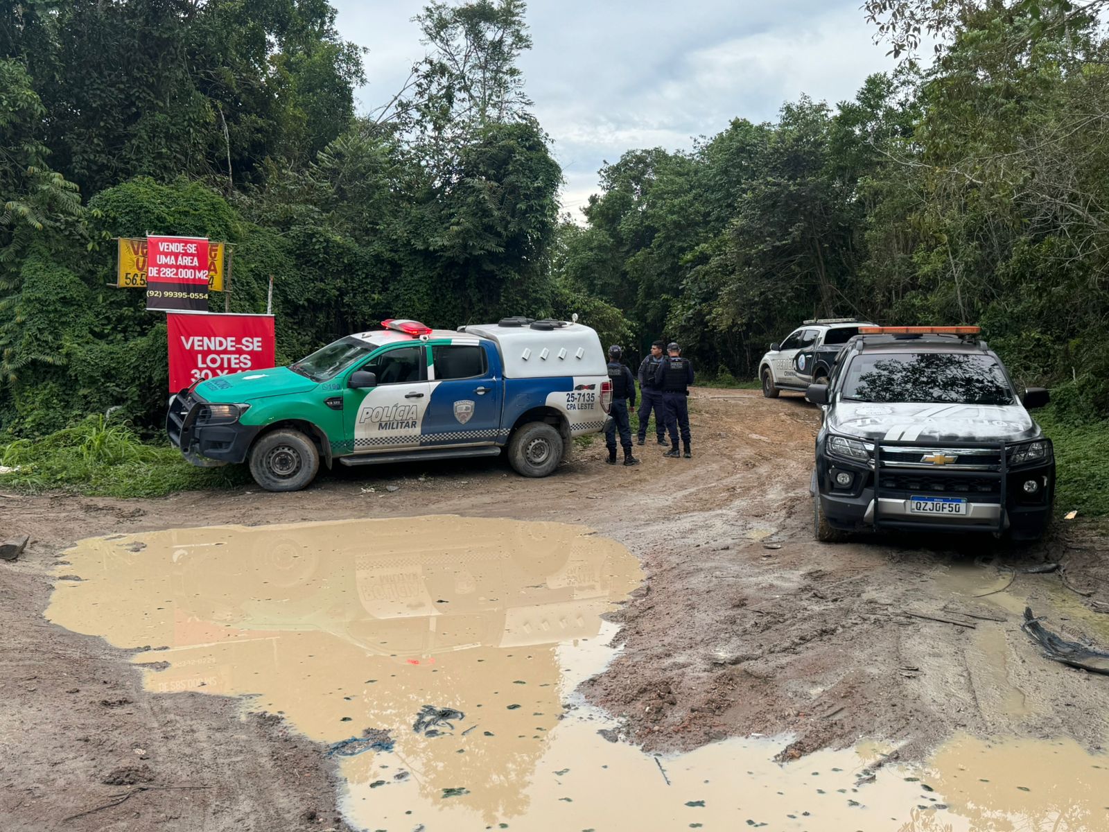 Cadáver é encontrado em ramal no Puraquequara