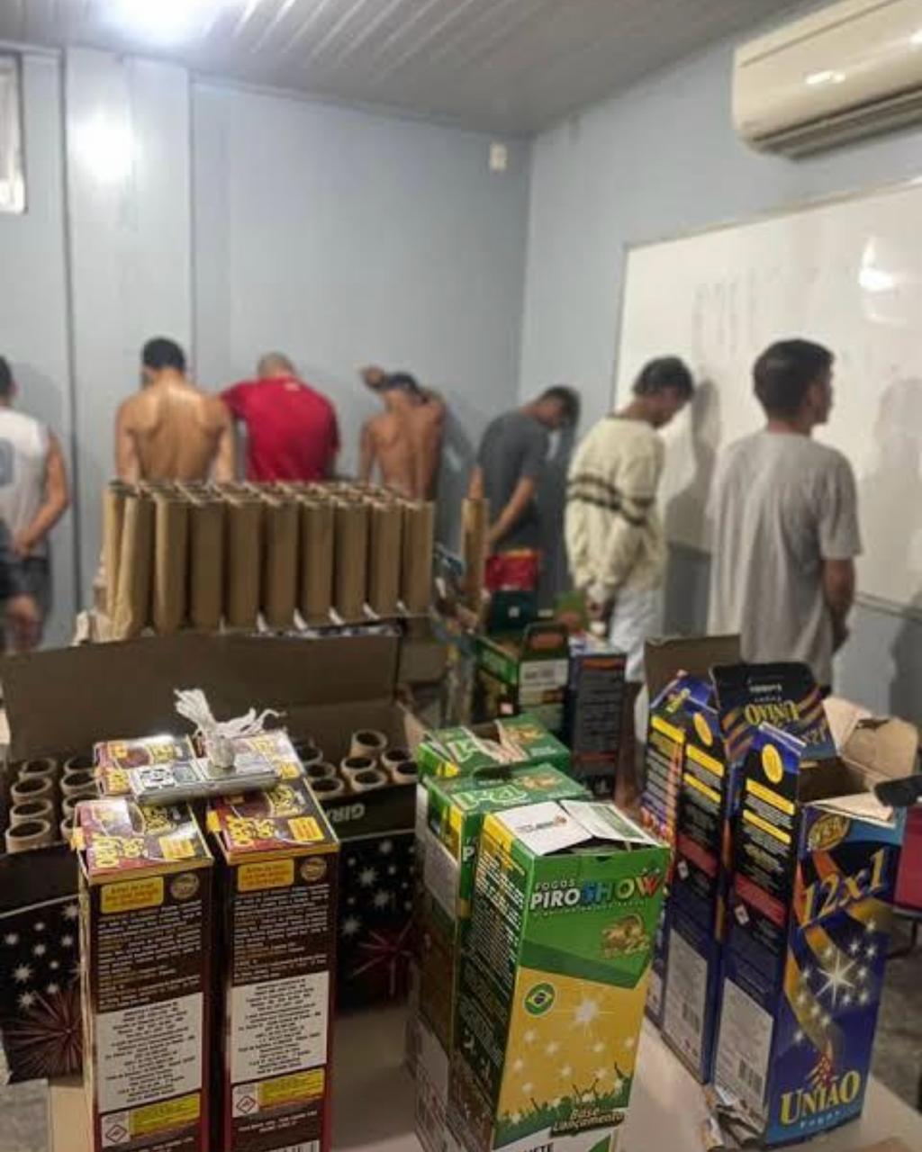 Suspeitos de participarem de foguetório do CV em Manaus são presos