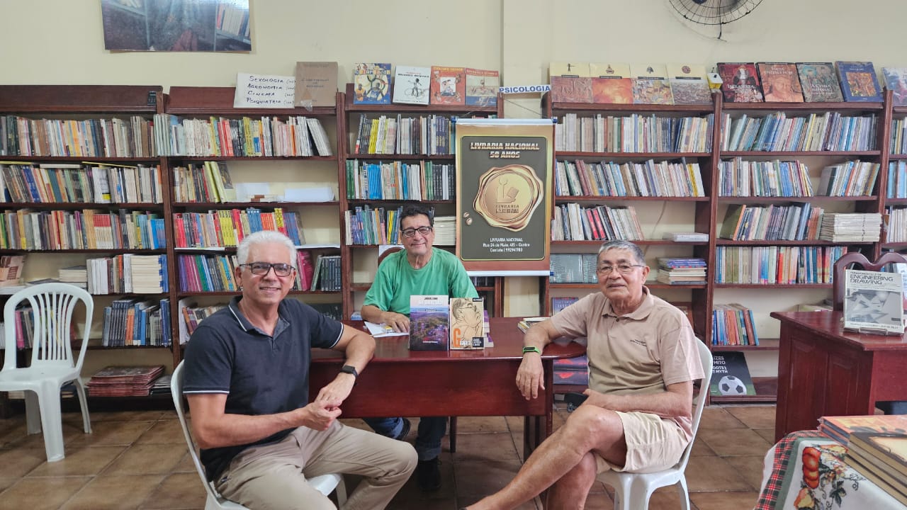 Autores celebram vivências amazônicas em manhã de autógrafos na livraria Nacional