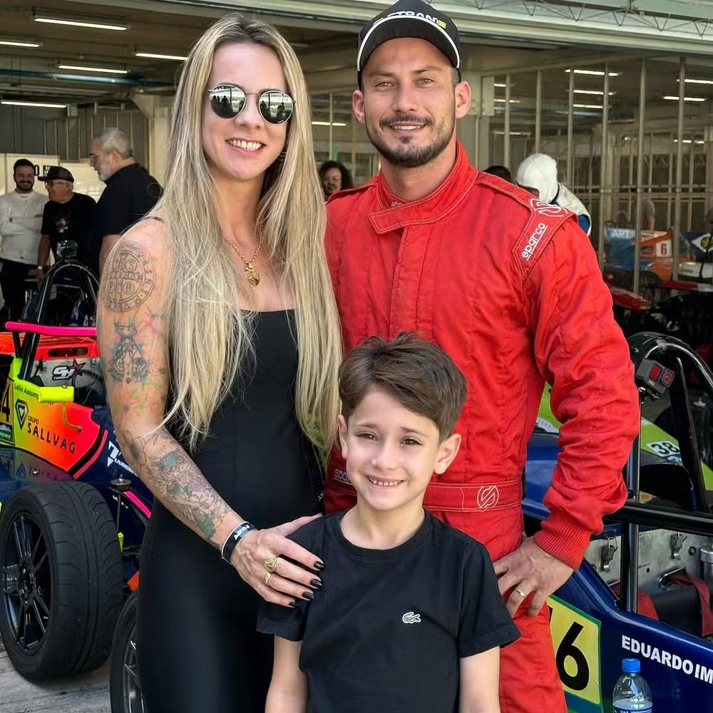 Viúva fala pela 1ª vez após morte do piloto Eduardo Imamura e do filho 