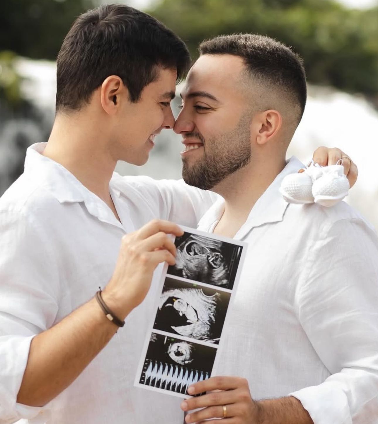 Lucas Rangel e Lucas Bley anunciam que serão pais