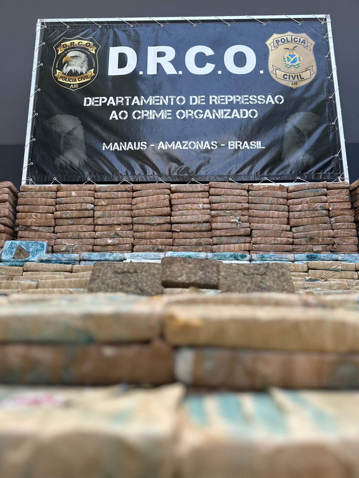 Polícia encontra 600 kg de maconha avaliados em R$ 12 milhões na AM-070