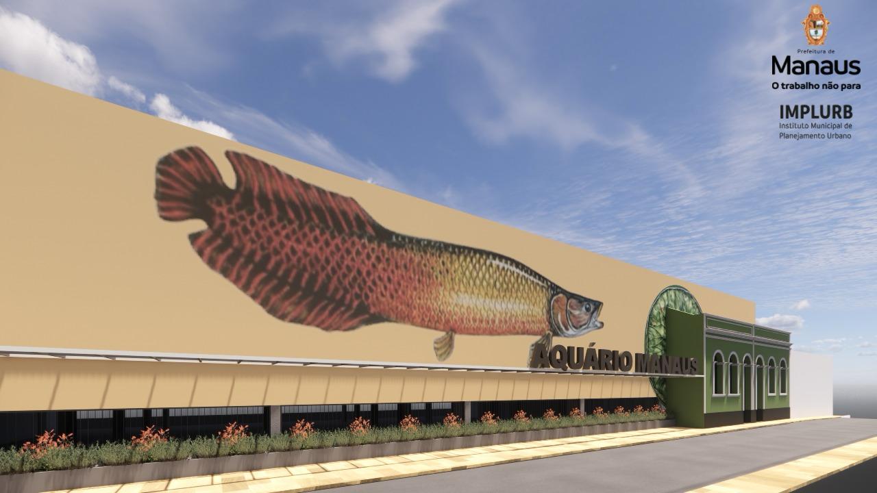 Manaus terá aquário com peixes amazônicos e rooftop com vista para o rio Negro